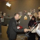 I. Nemzetközi Spanyolnátha Küldeményművészeti Biennále megnyitója<BR>Ifjúsági és Szabadidő Ház, Fotógaléria, 2006. október 17.