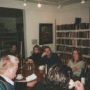 Amerikai írók között a Yaddo Alkotóházban, New York államban, 2000-ben