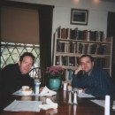 Rick Moody amerikai íróval a Yaddóban, 2000-ben